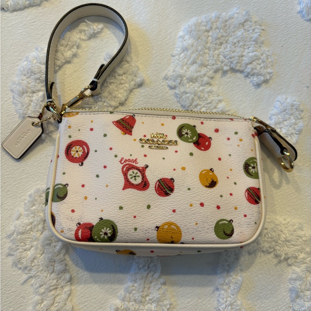 Coach ornament wristlet